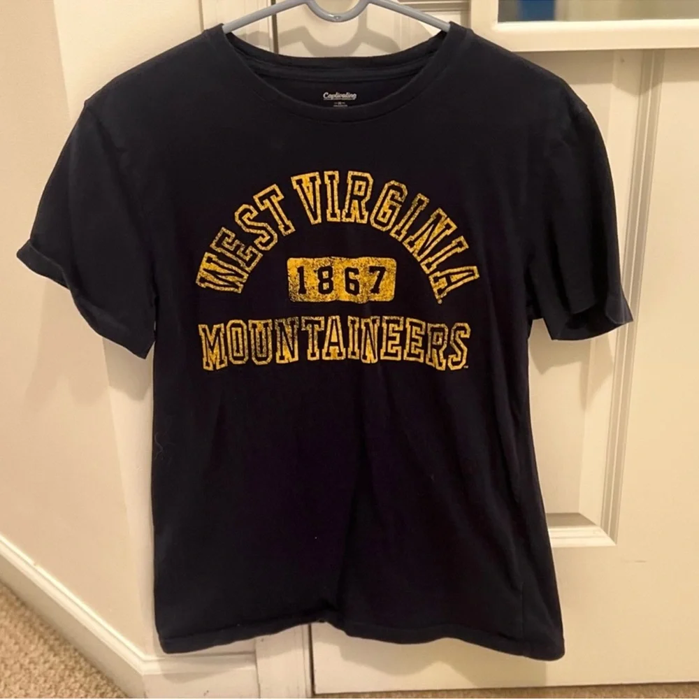 3/$19 WVU West Virginia Mountaineers college short sleeve T-shirt